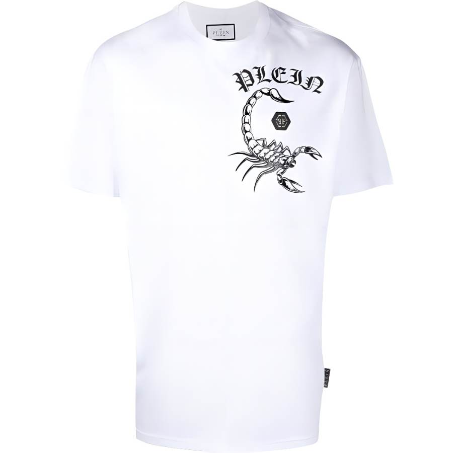 Philipp Plein chest logo-print detail T-shirt