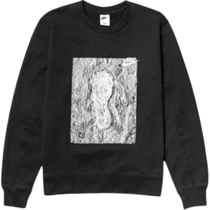 Nike Nike Sweatshirts Men's Black Crew Neck Moderate