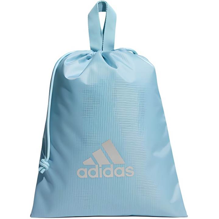 Adidas Adidas Polyester Shoe Bag For Travel Storage Bag Unisex Sky Blue