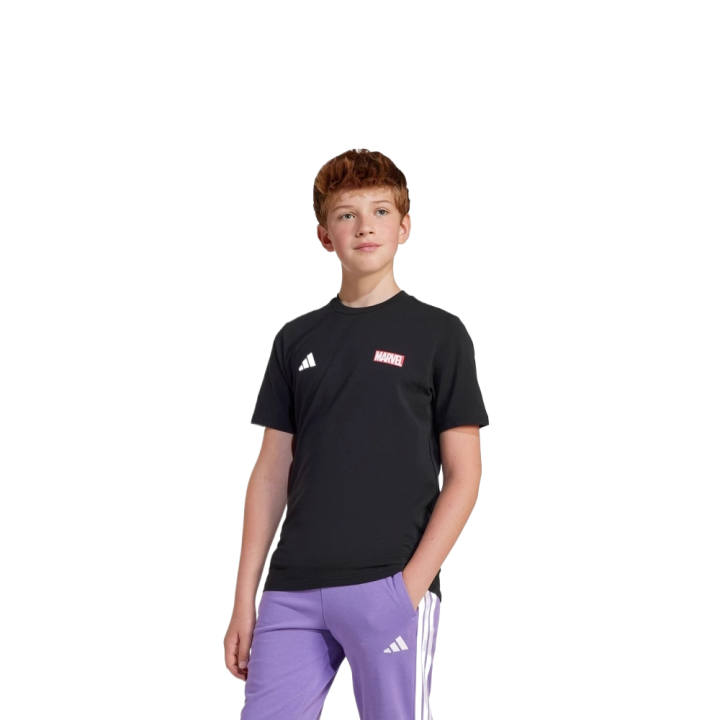 Adidas Adidas x MARVEL/, T Shirt Black Teenagers
