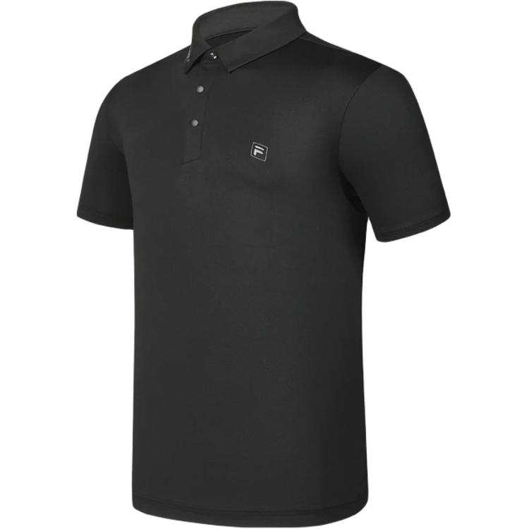 FILA Golf Polo Shirt Men's Pitch Black