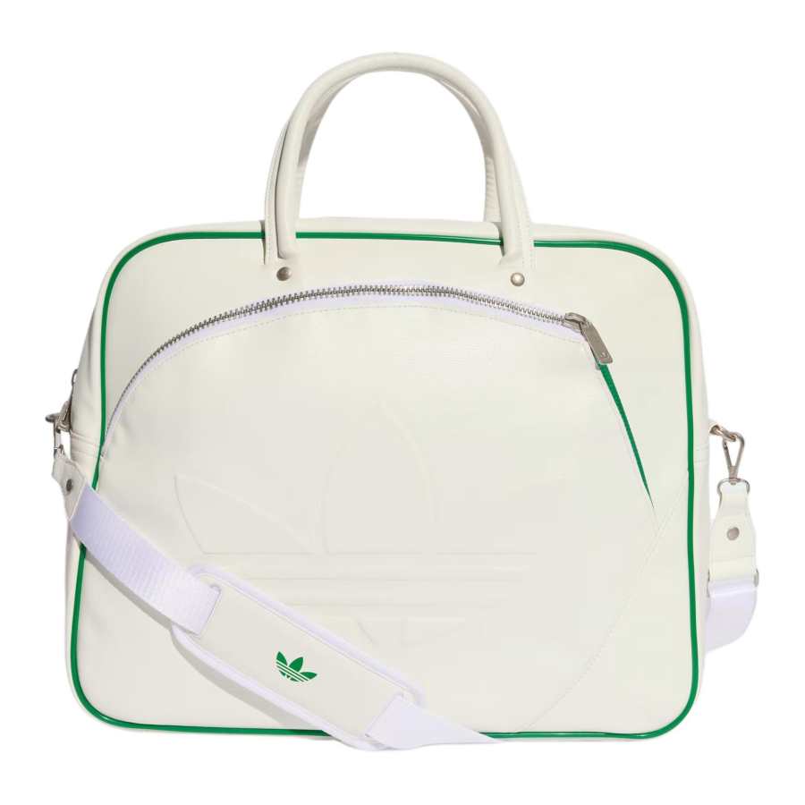 Adidas Originals Bowling logo-embossed shoulder bag