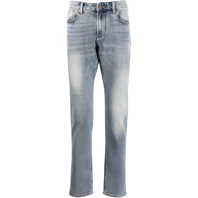 EMPORIO ARMANI SS23 Jeans Men's Blue Gray
