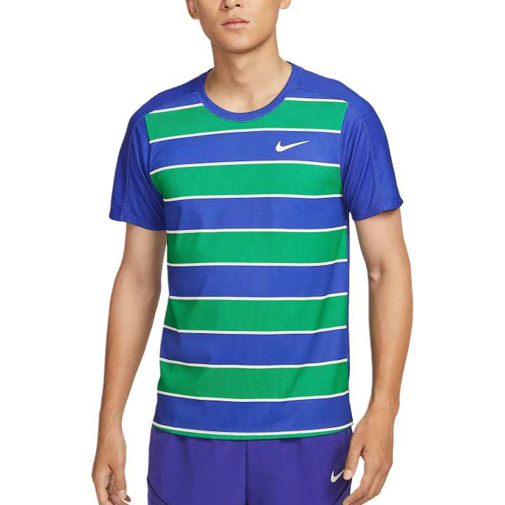 Nike Nike Court SlamDri FIT ADV Tennis Top Men's Midnight Blue/White