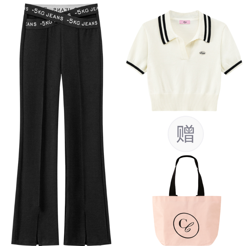 CHUU CHUU Casual Pants Women's Moderate Flared Pants