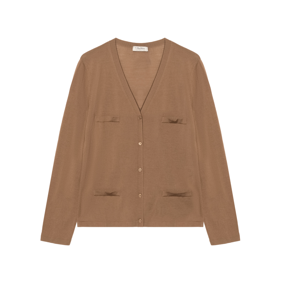 'S MAX MARA 'S MAX MARA V-Neck Buttoned Cardigan