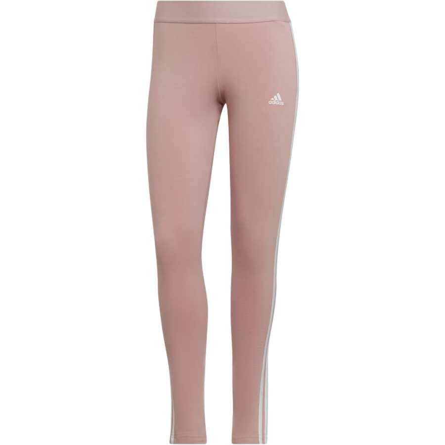 Adidas Adidas Women's Loungewear Essentials 3 Stripes Leggings Wonder Mauve/White