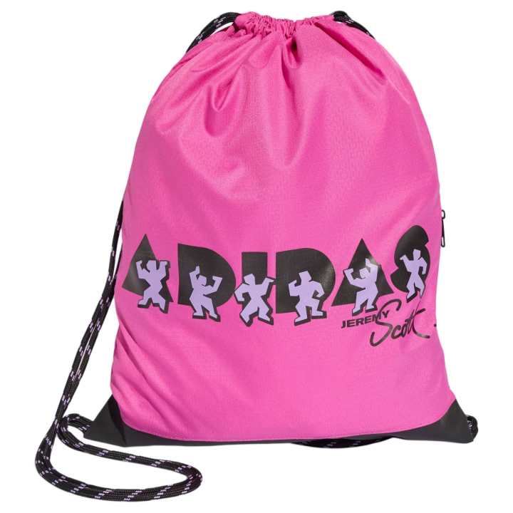 Adidas Adidas X Jeremy Scott Collaboration Recycled Polyester Backpack Unisex Transparent Purple & Red & Black