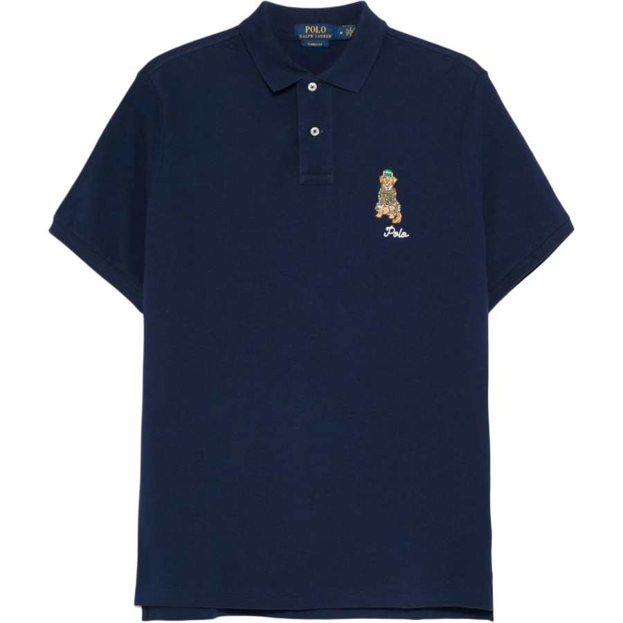 Polo Ralph Lauren Logo Embroidered Short Sleeved Polo Shirt