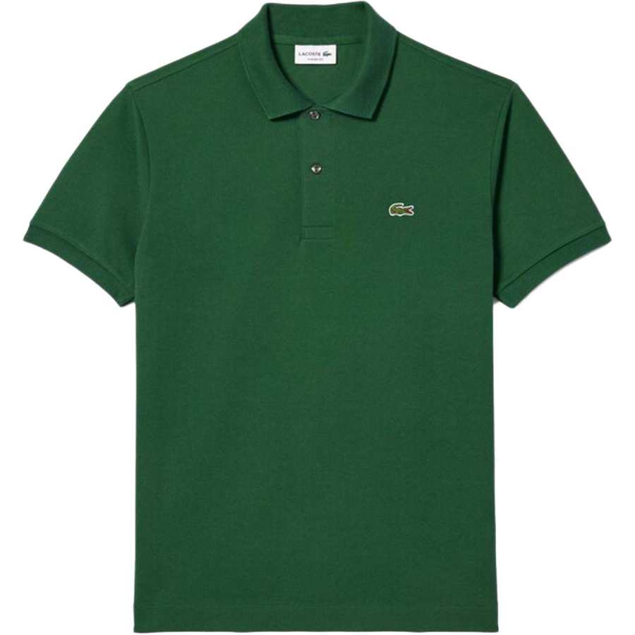 LACOSTE Lacoste logo-patch short-sleeve polo shirt