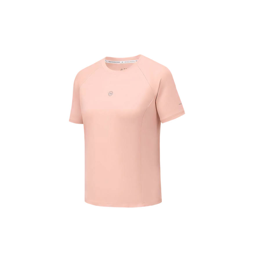 Skechers GODRI Raglan Sleeve T Shirt Women's Soft Coral Pink 05L5