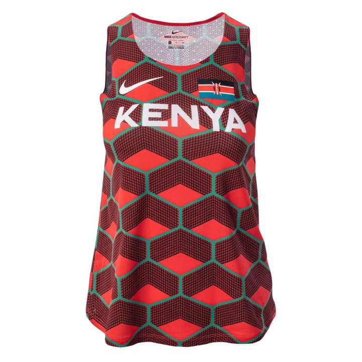 Nike Nike AEROSWIFT Tank Top Women's Red/Green