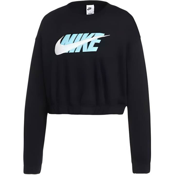 Nike Nike Sweatshirts Women's Black Crew Neck Moderate