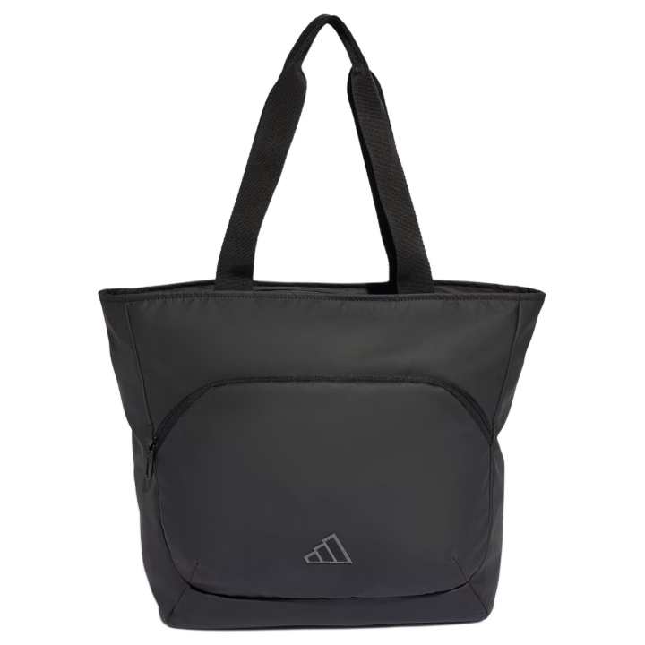 Adidas Adidas Polyurethane Tote Bag, Shopping Bag, Handbag Unisex Black