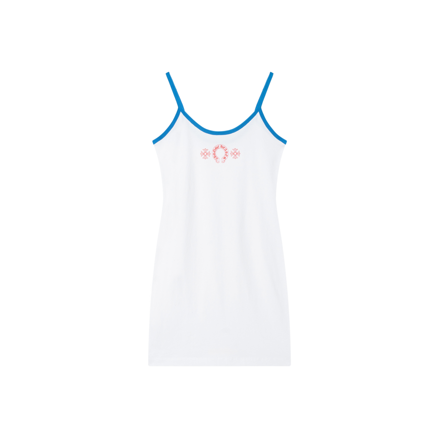 Chrome Hearts Slip Dress Women's White