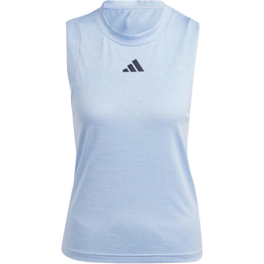 Adidas Adidas Sleeveless Sports Shirts Women's Light Pink Blue Other