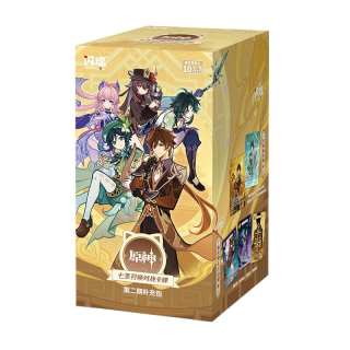 Shiningsoul Genshin Impact Seven Saints Summoning Battle Card IP / Anime Cards Whole Box