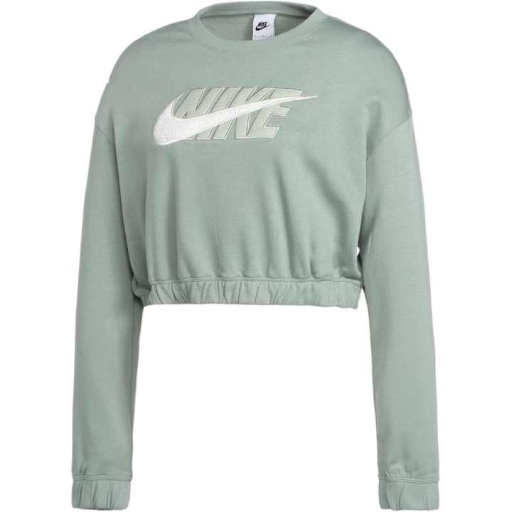 Nike Nike Sweatshirts Women's Green Crew Neck Moderate