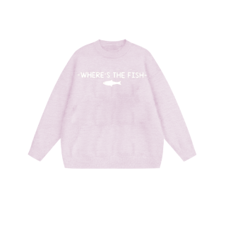 BABUGGE Sweaters Unisex Crew Neck Moderate A Line