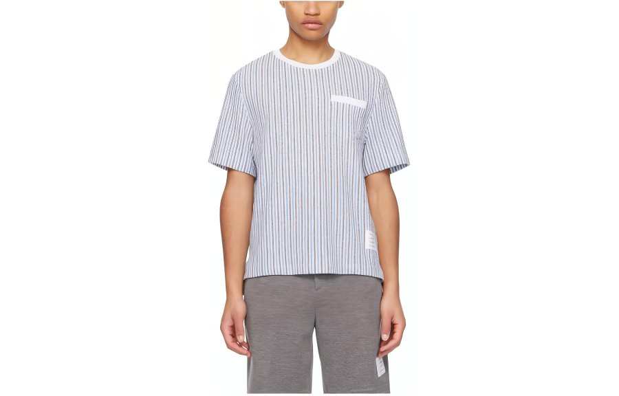 THOM BROWNE THOM BROWNE Striped Terry cloth Shirt