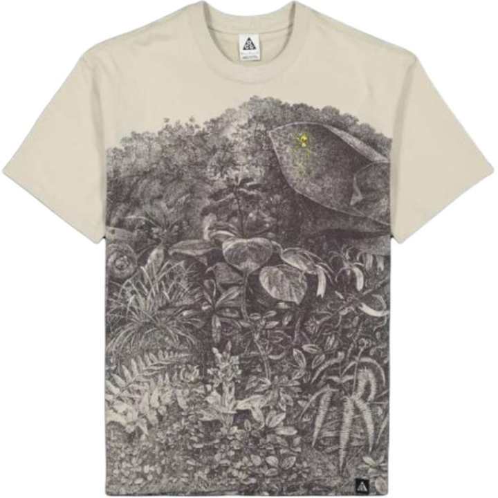 Nike Nike T Shirts Men's Light Stone Crew Neck