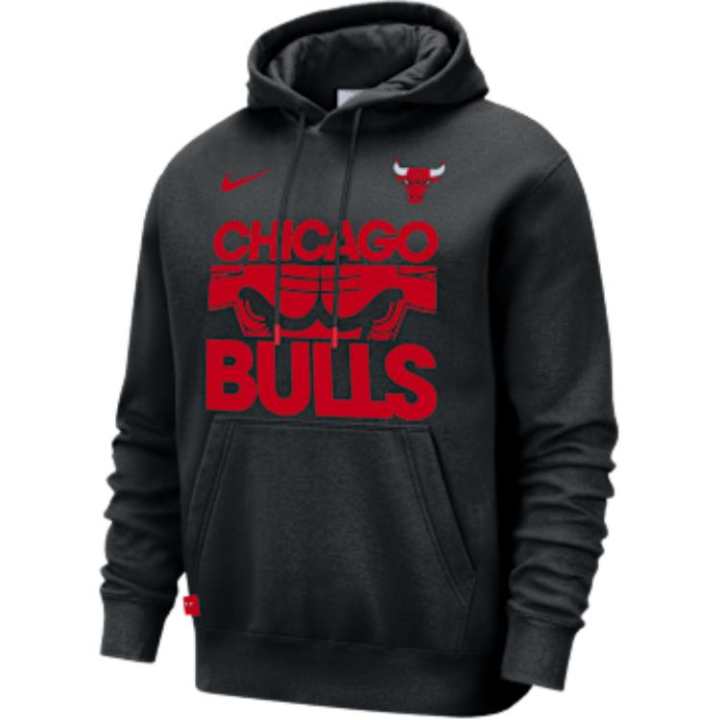 Nike Nike Chicago Bulls Club Courtside Men's Nike Nba Pullover Hoodie
