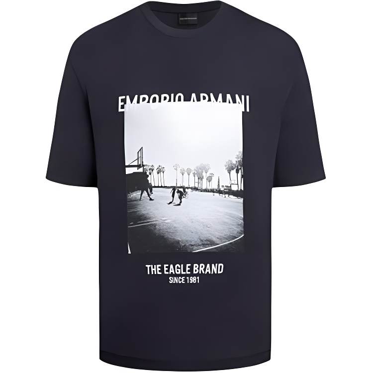EMPORIO ARMANI T Shirt Men's Black