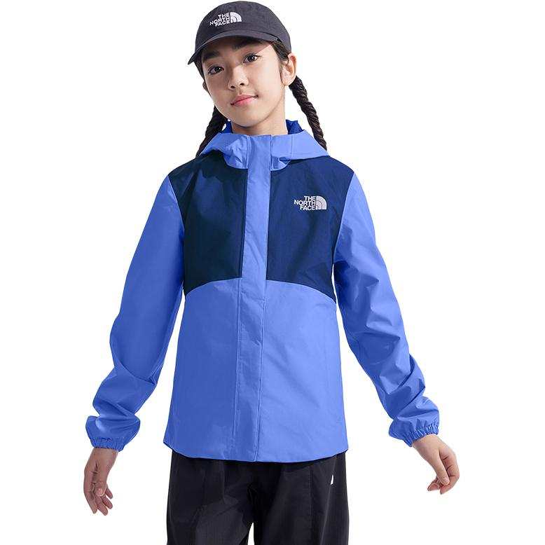 THE NORTH FACE Windbreaker Jacket Blue Purple Children Aged 3 7 Years Old