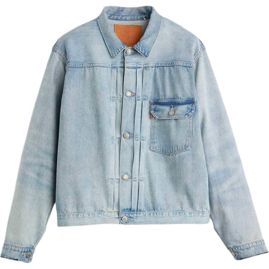 Levis Levis Denim Jackets Men's Medium Blue Lapel Moderate