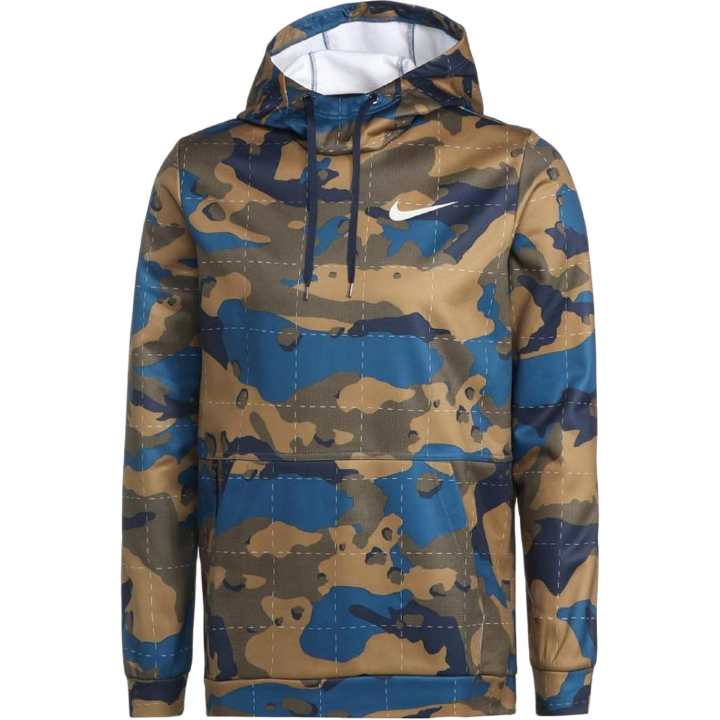 Nike Nike Sweatshirts Men's Blue Hooded Moderate