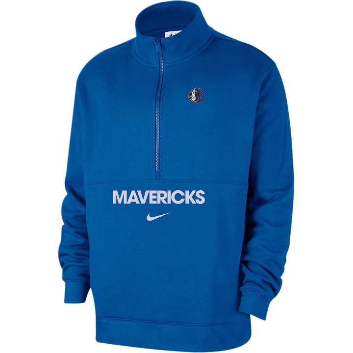 Nike Nike Dallas Mavericks Club Courtside Men's Nike Nba 1/2-Zip Top