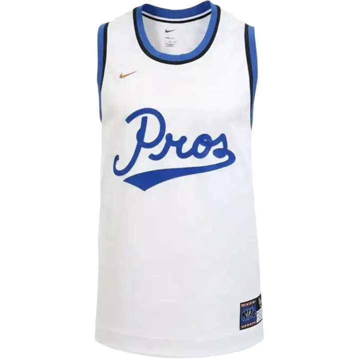 Nike Nike Tank Tops Men's White Crew Neck Moderate Straight Fit