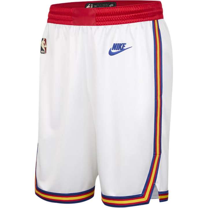 Nike Nike Golden State Warriors 2024/25 Hardwood Classics Men's Nike Dri-FIT Nba Swingman Shorts