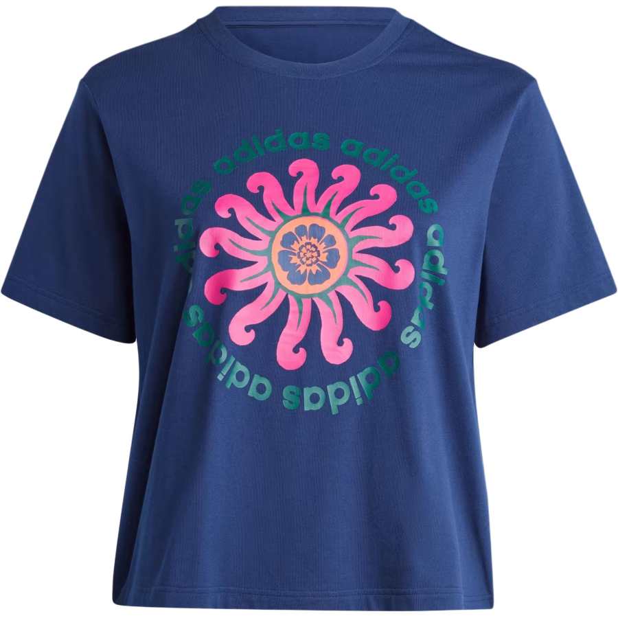 Adidas Adidas x Farm Rio T Shirt Women's Midnight Indigo