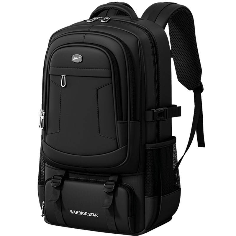 WARRIOR WARRIOR Nylon Fabric Backpack Men's Black