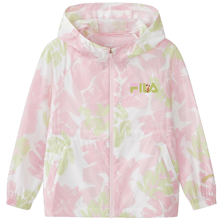FILA KIDS x XIAOKONGLONGDAMAOXIAN,LIANMINGKUAN Sun Protection Clothing All Over Print Children Aged 3 7 Years Old