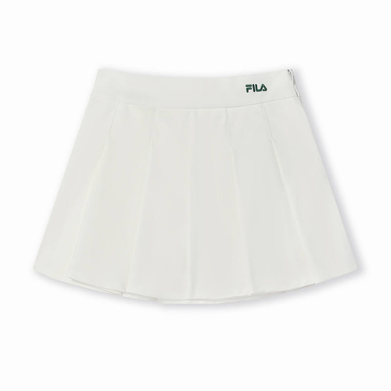 FILA Tennis Casual Short Skirts Women's Cloud White WT