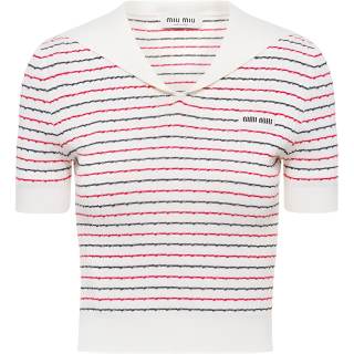 MIU MIU SS22 T Shirt Women's Pink