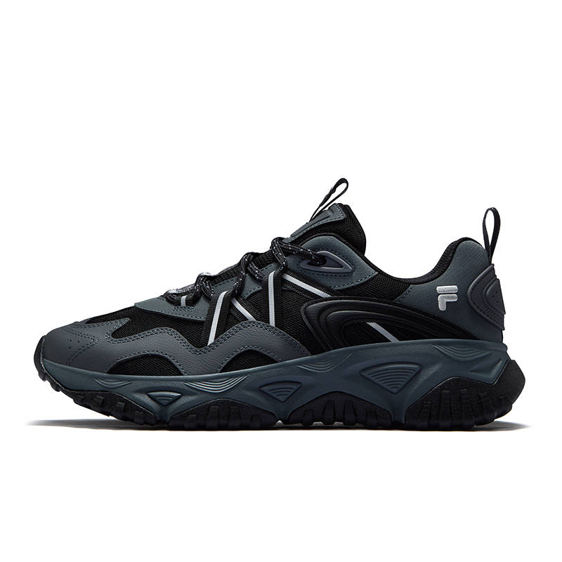 FILA FUSION FREEROAM Wander Shoes Low top Casual Shoes Men's Shadow Black Gray