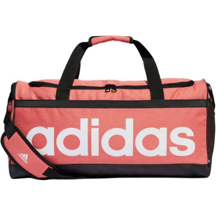 Adidas Adidas ESSENTIALS Recycled Polyester One Shoulder Handbag, Travel Bag 39L Unisex Scarlet