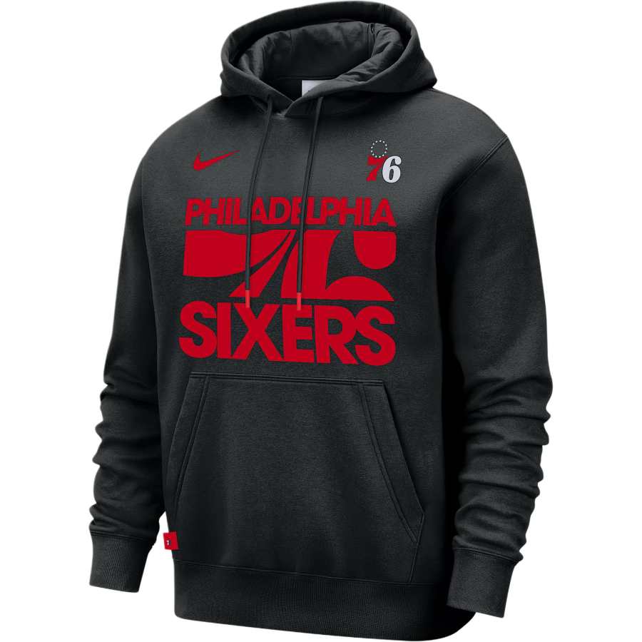 Nike Nike Philadelphia 76ers Club Courtside Men's Nike Nba Pullover Hoodie