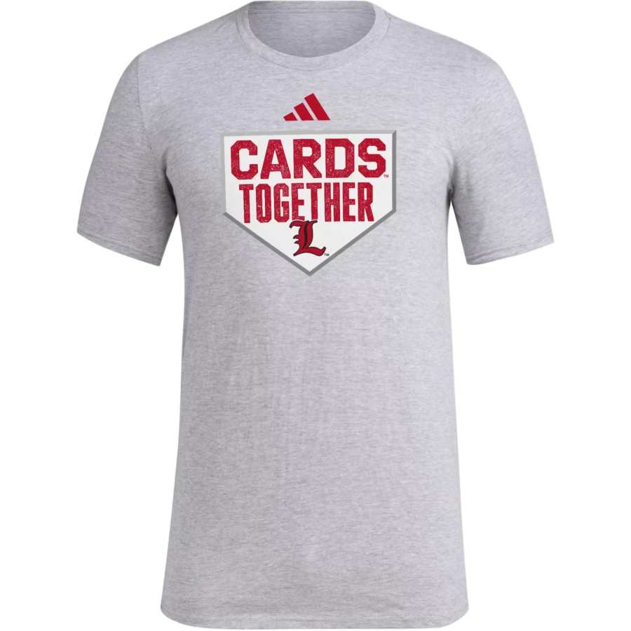 Adidas Adidas Free Shipping With AdiClub Louisville Cardinals Dugout Postseason Tee