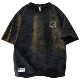 YIWEN T Shirts Unisex Crew Neck Moderate Heavyweight