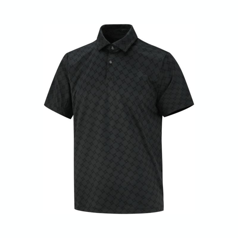 Jordan Jordan M J SP GOLF AOP Polo Shirt Men's Black