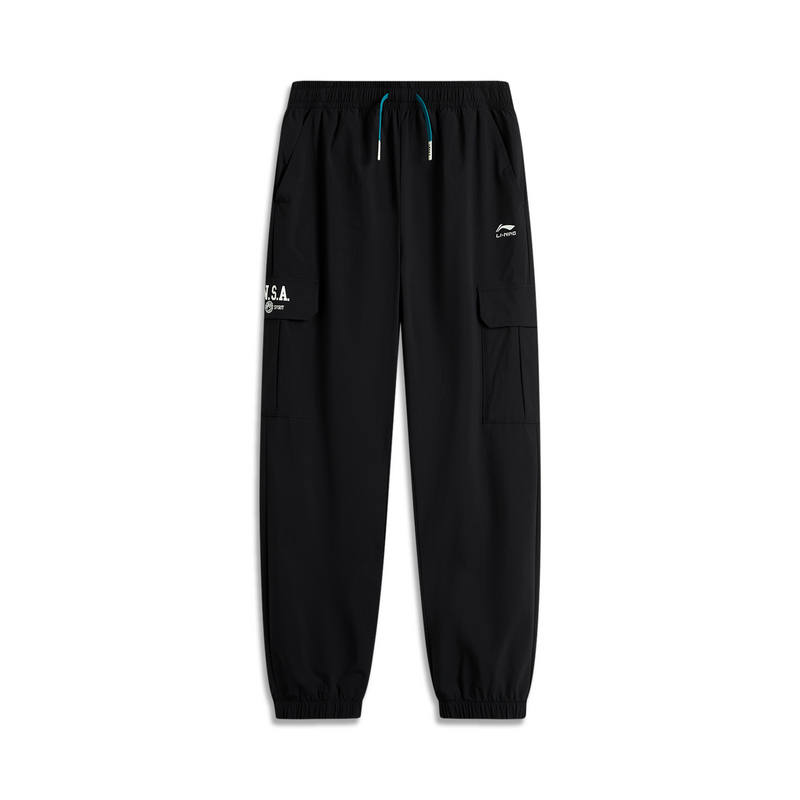 Li-Ning Li Ning Sports Life Collection Moderate Kids' Bottom Autumn Spring Black