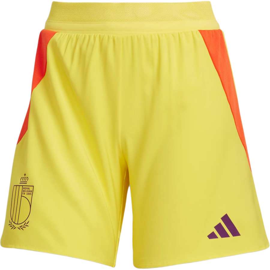 Adidas Adidas FootballBelgium SS25 Soccer Bottom Women's Impact Yellow