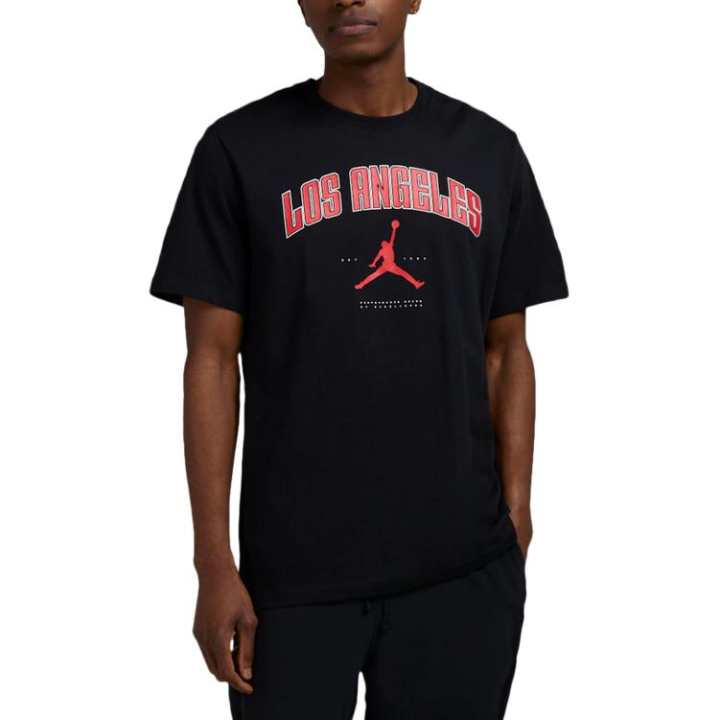 Jordan Jordan Apparel T Shirts Men's Black Crew Neck