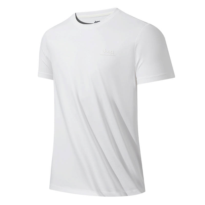 Jeep T Shirts Unisex Crew Neck Moderate Straight Fit