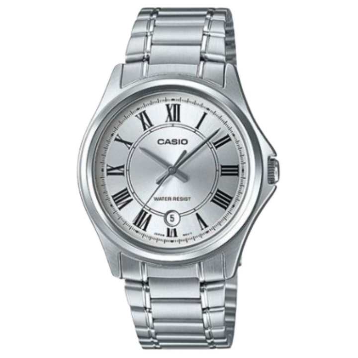 CASIO CASIO General Watch Quartz Movement Stainless Steel Strap Watch Men's Watches Silver Dial