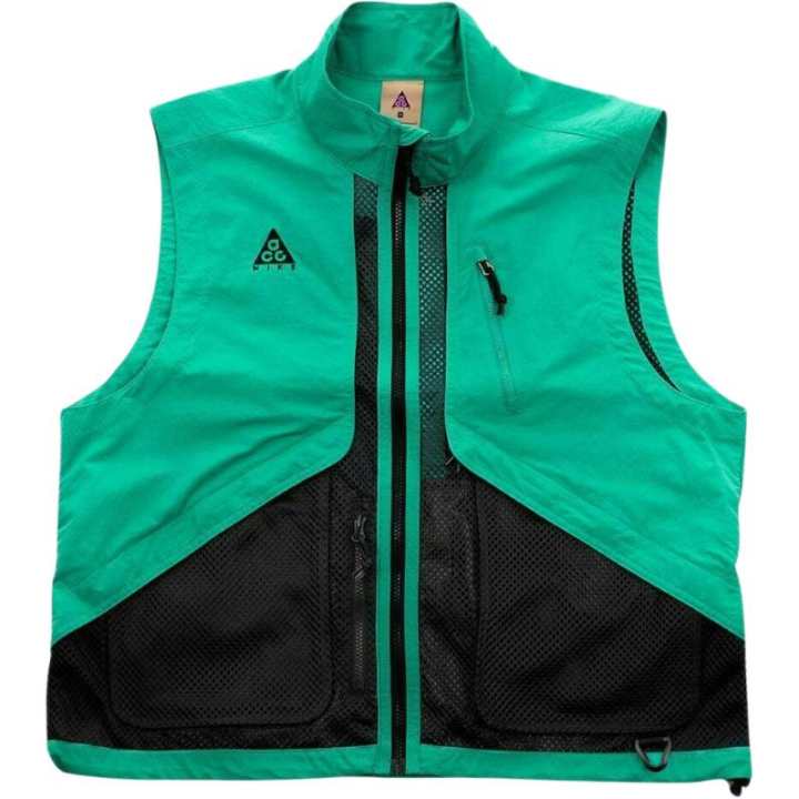 Nike Nike Vests Men's Green Black Stand Collar Other